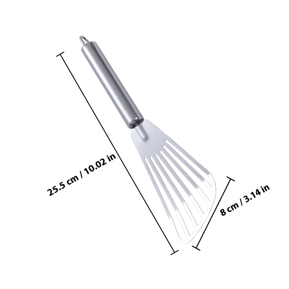 3pcs Rvs Spatel Voor Steak Fry - Kitchen Job recensie en prijs