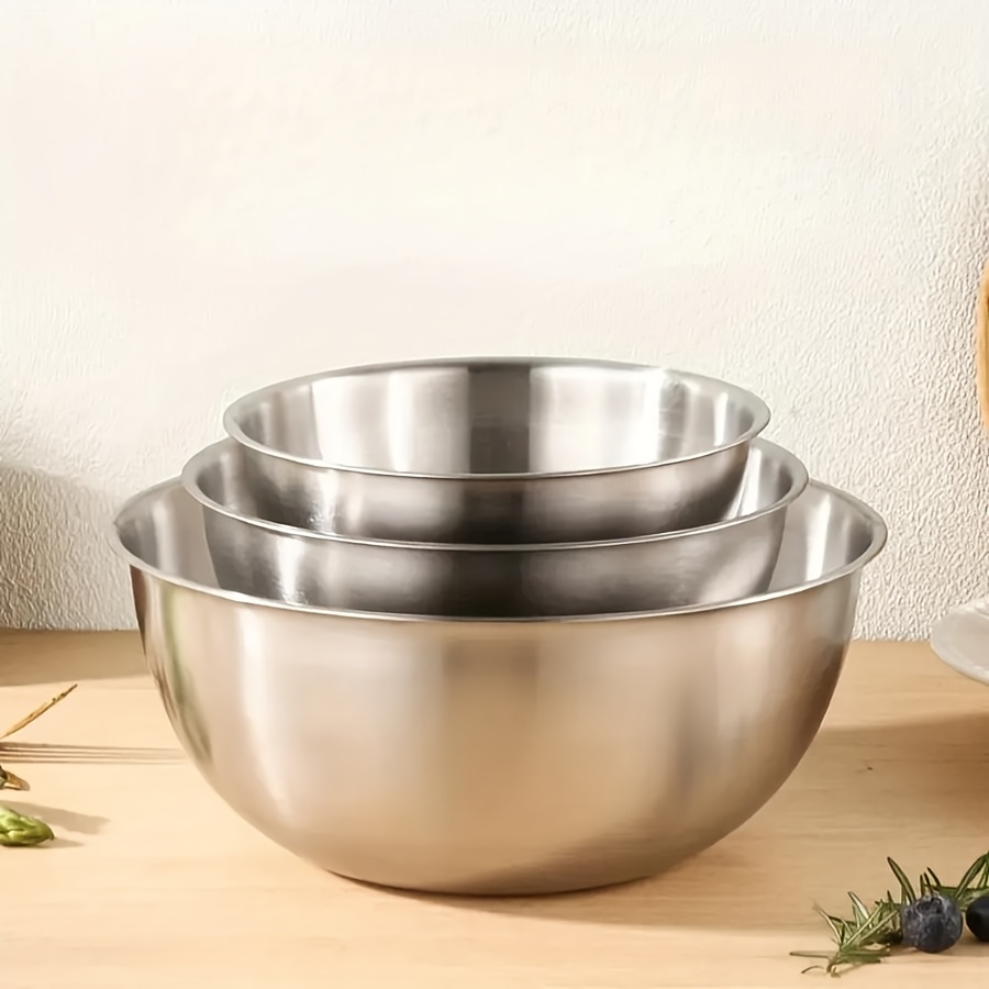 3-delige RVS Saladekom Set, Me - Kitchen Baking Store recensie en prijs
