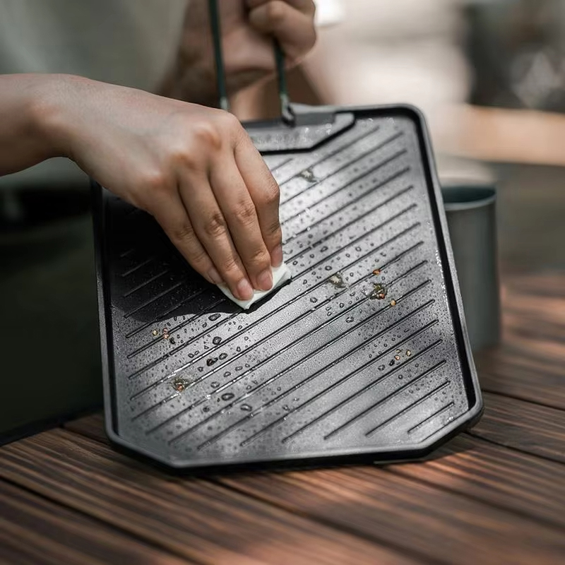 Duurzame vierkante roestvrijst - Kitchen Baking Tray Organiser recensie en prijs