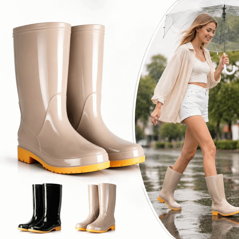 Antislip dames lange regenlaar - Kitchen Job recensie en prijs