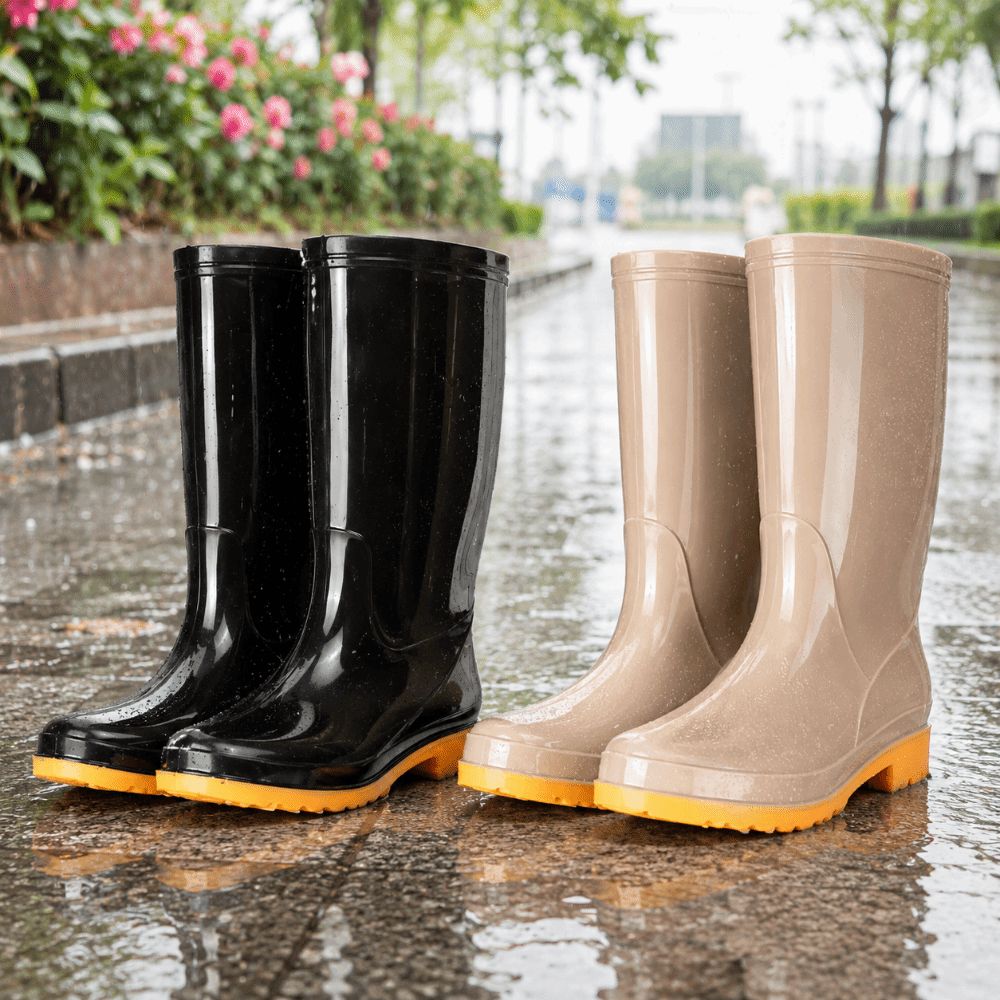 Antislip dames lange regenlaar - Kitchen Job recensie en prijs