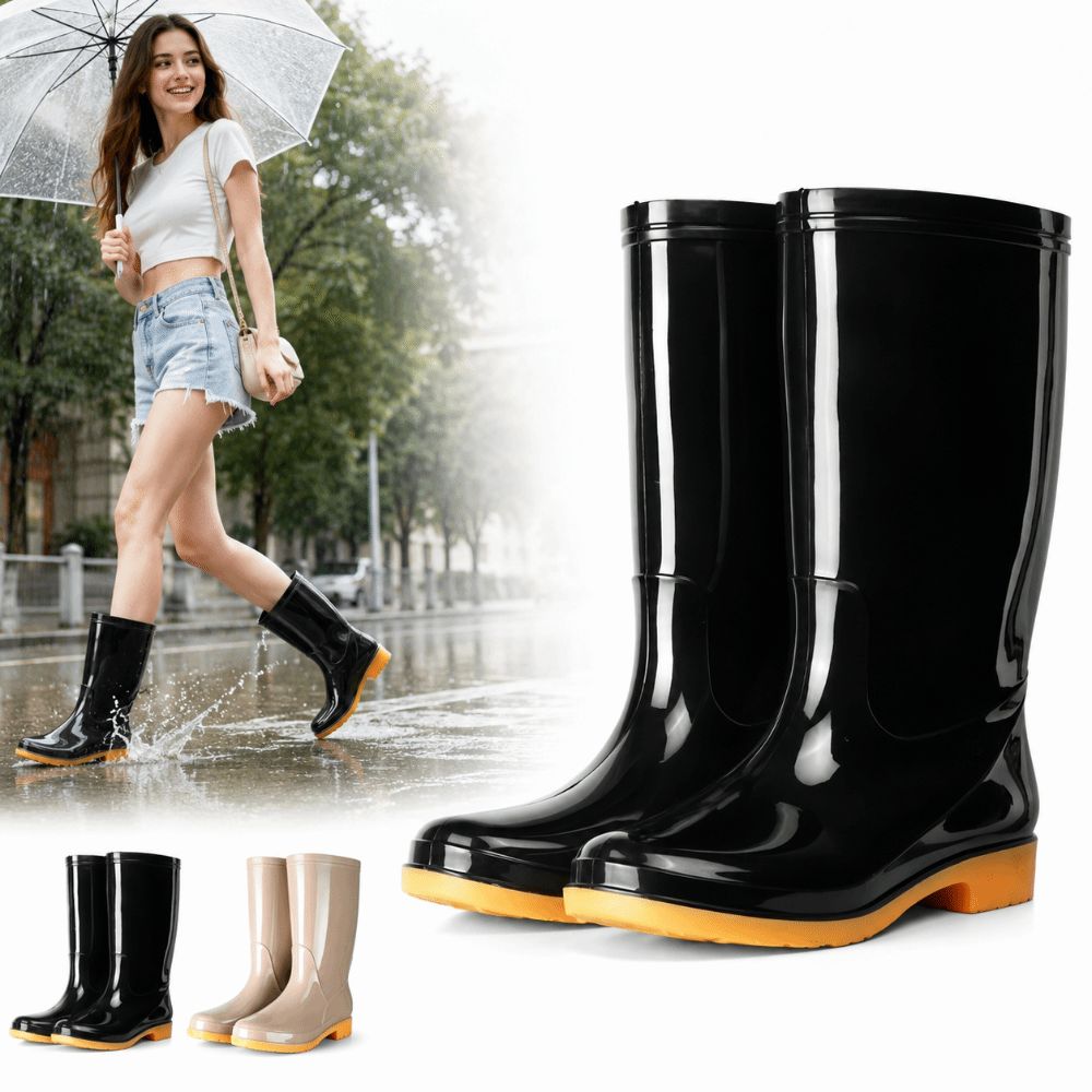 Antislip dames lange regenlaar - Kitchen Job recensie en prijs