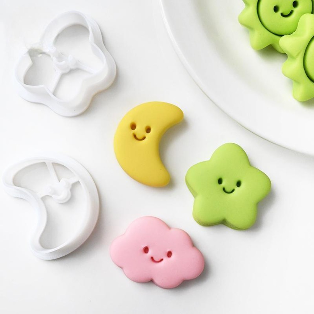 Koekjesvormpjes Maan Sterren Z - Kitchen Baking Cake recensie en prijs