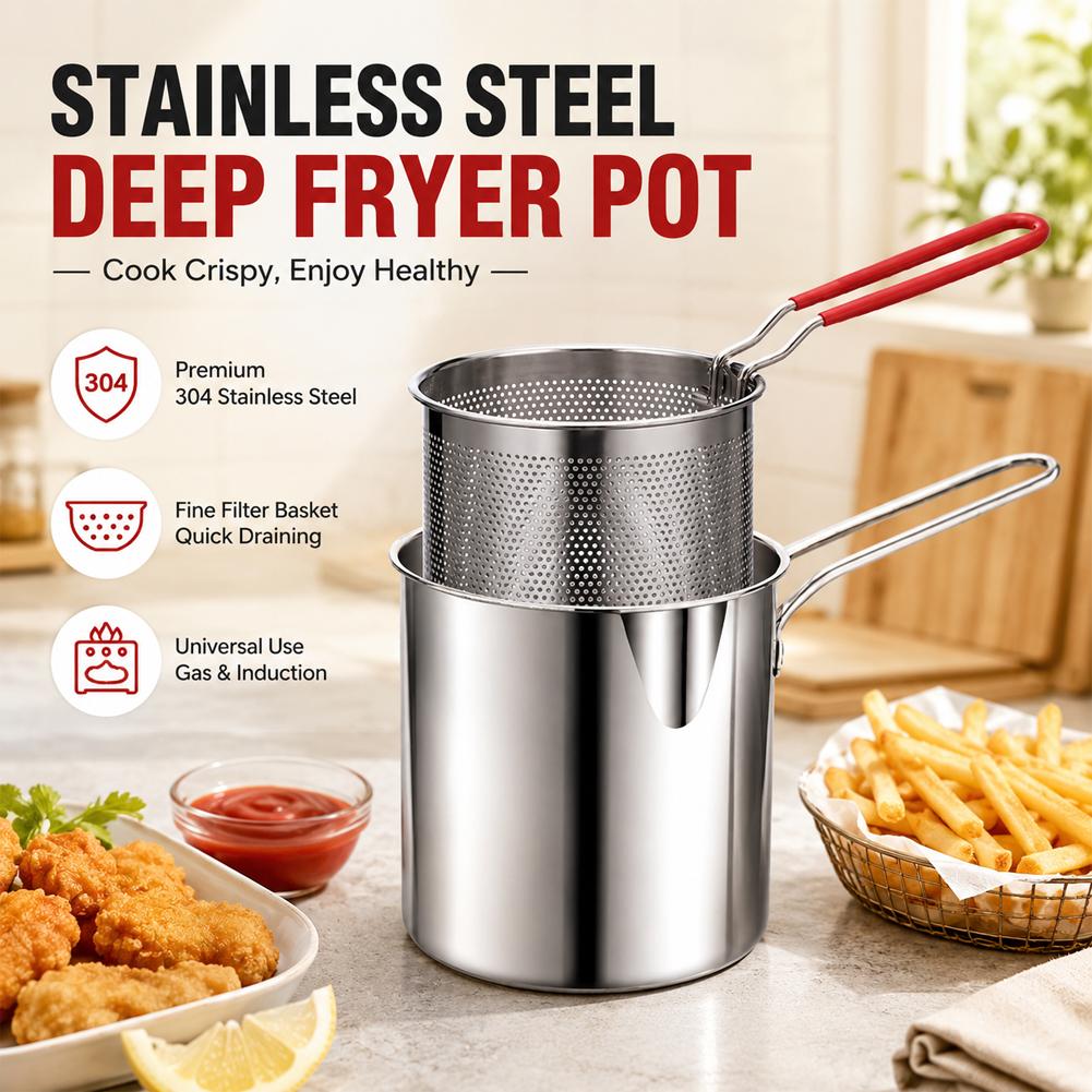 Roestvrijstalen frituurpan met - Miniature Baking Kitchen recensie en prijs
