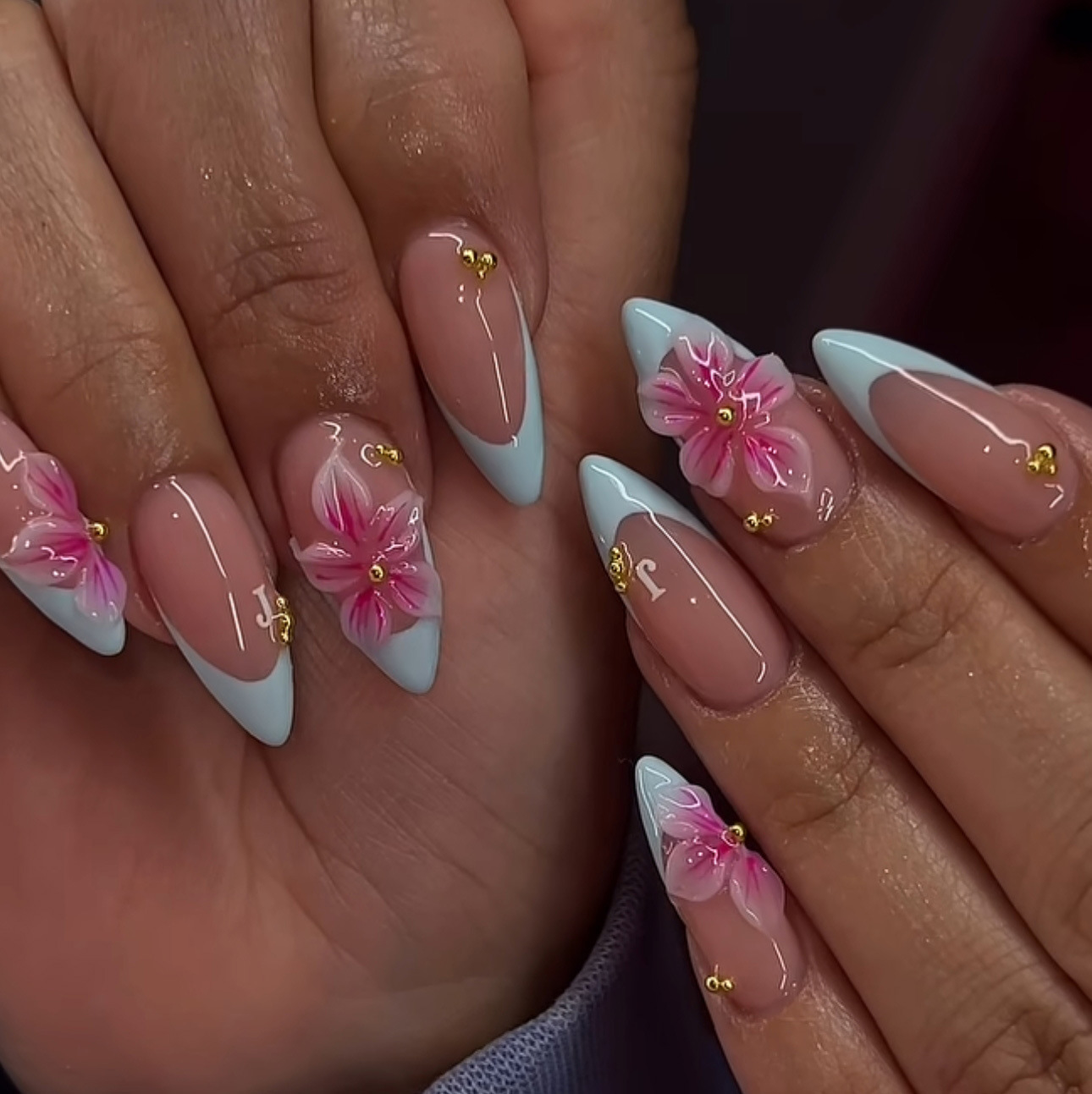 24 stuks opzetnagels roze grad - Decorating Tip Set recensie en prijs