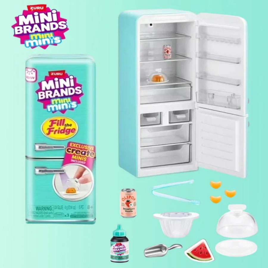 ZURU 5 Surprise Mini Fridge Ba - Miniature Baking Kitchen recensie en prijs