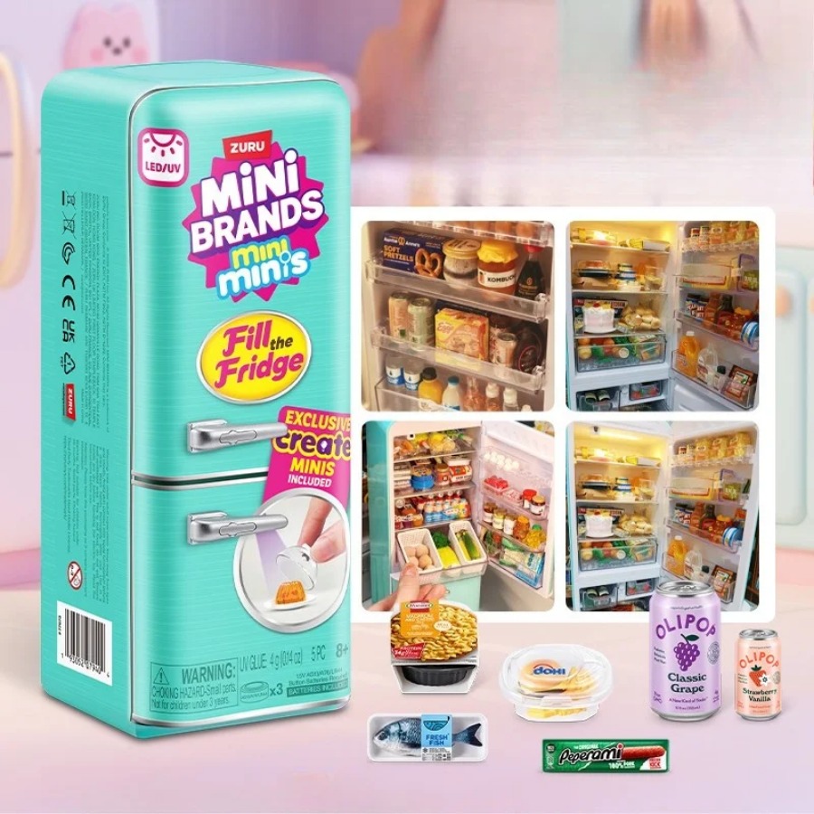 ZURU 5 Surprise Mini Fridge Ba - Miniature Baking Kitchen recensie en prijs