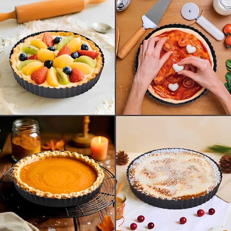 1-delige verwijderbare taartvo - Kitchen Baking Pan recensie en prijs