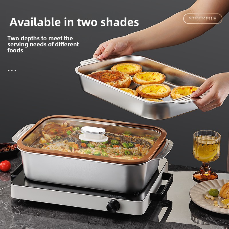 Roestvrijstalen bakvorm van vo - Kitchen Baking Tray recensie en prijs